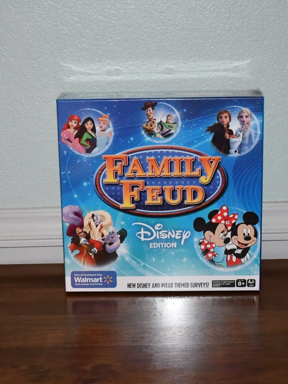 Family Feud Disney Edition Board Game Complete Set Factory Sealed NEW 2021